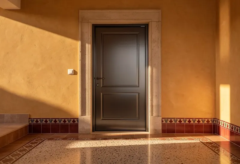 Porte blindée
